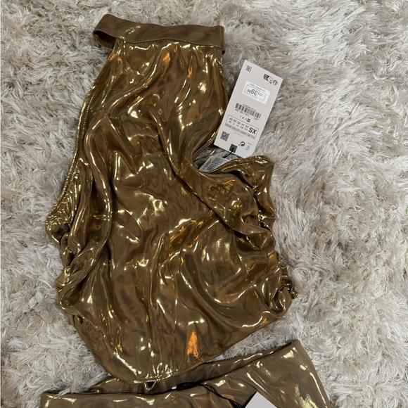 NTW Gold Zara Two piece set -Skirt and shirt - Picture 7 of 8